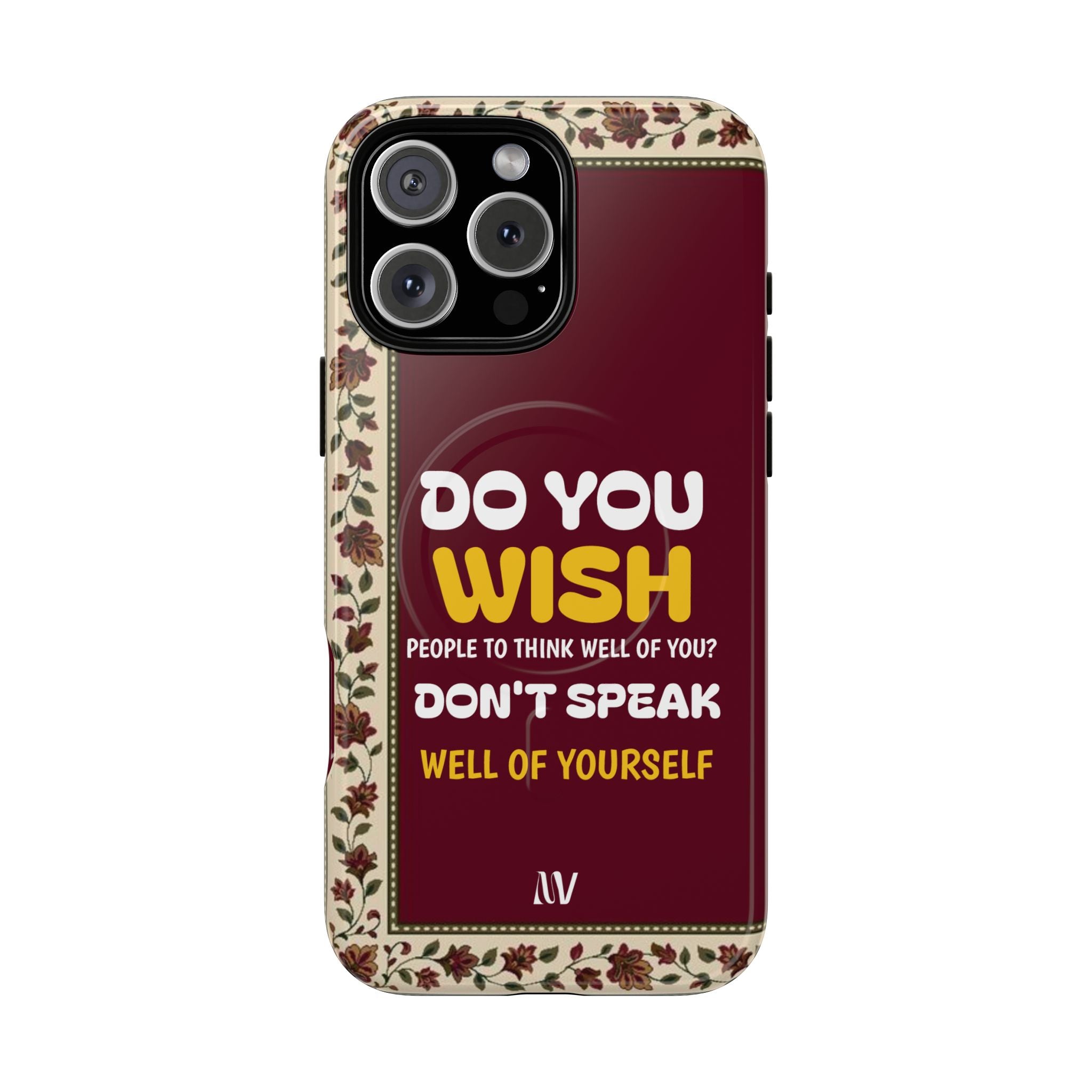 WISH | QUOTE STYLE | IPHONE | TOUGH MAGNETIC CASE