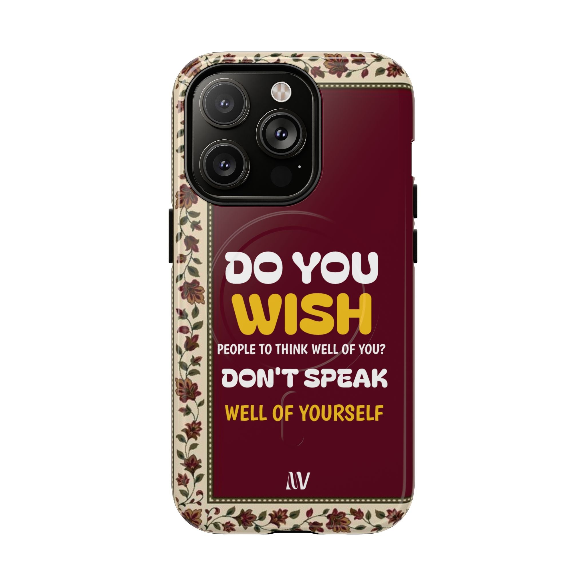WISH | QUOTE STYLE | IPHONE | TOUGH MAGNETIC CASE