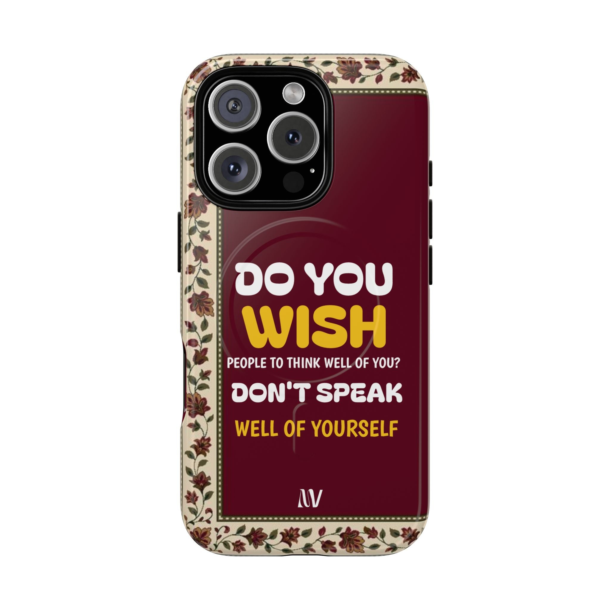WISH | QUOTE STYLE | IPHONE | TOUGH MAGNETIC CASE