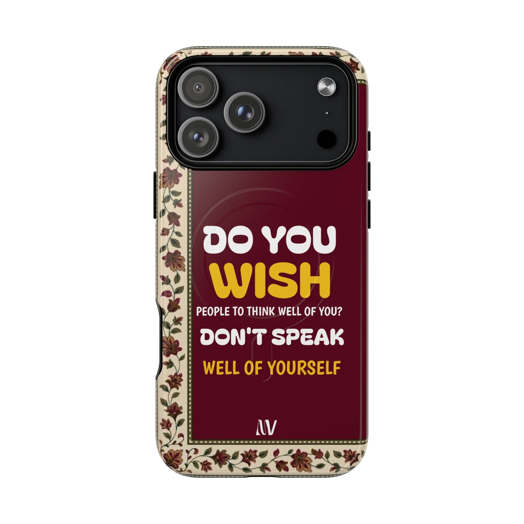 WISH | QUOTE STYLE | IPHONE | TOUGH MAGNETIC CASE