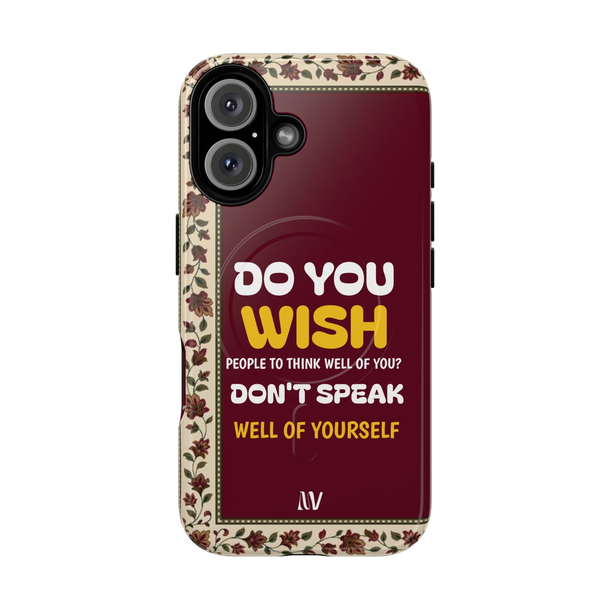 WISH | QUOTE STYLE | IPHONE | TOUGH MAGNETIC CASE