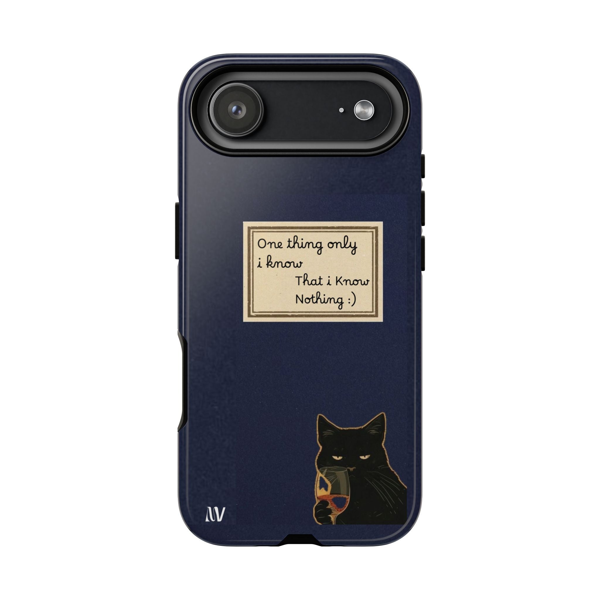 I KNOW | QUOTE STYLE | IPHONE | TOUGH CASE