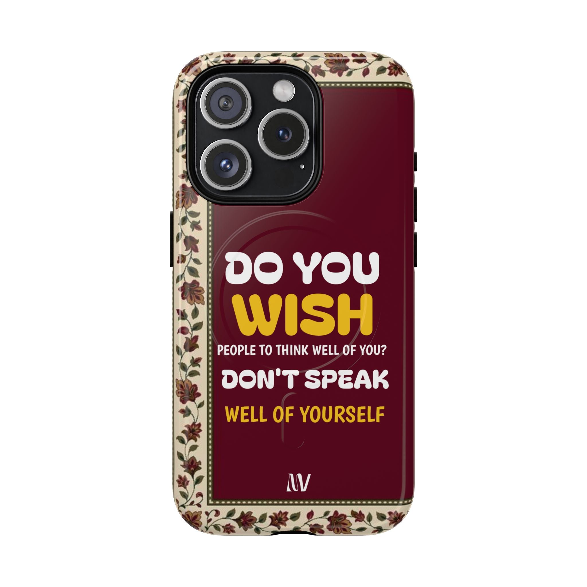 WISH | QUOTE STYLE | IPHONE | TOUGH MAGNETIC CASE