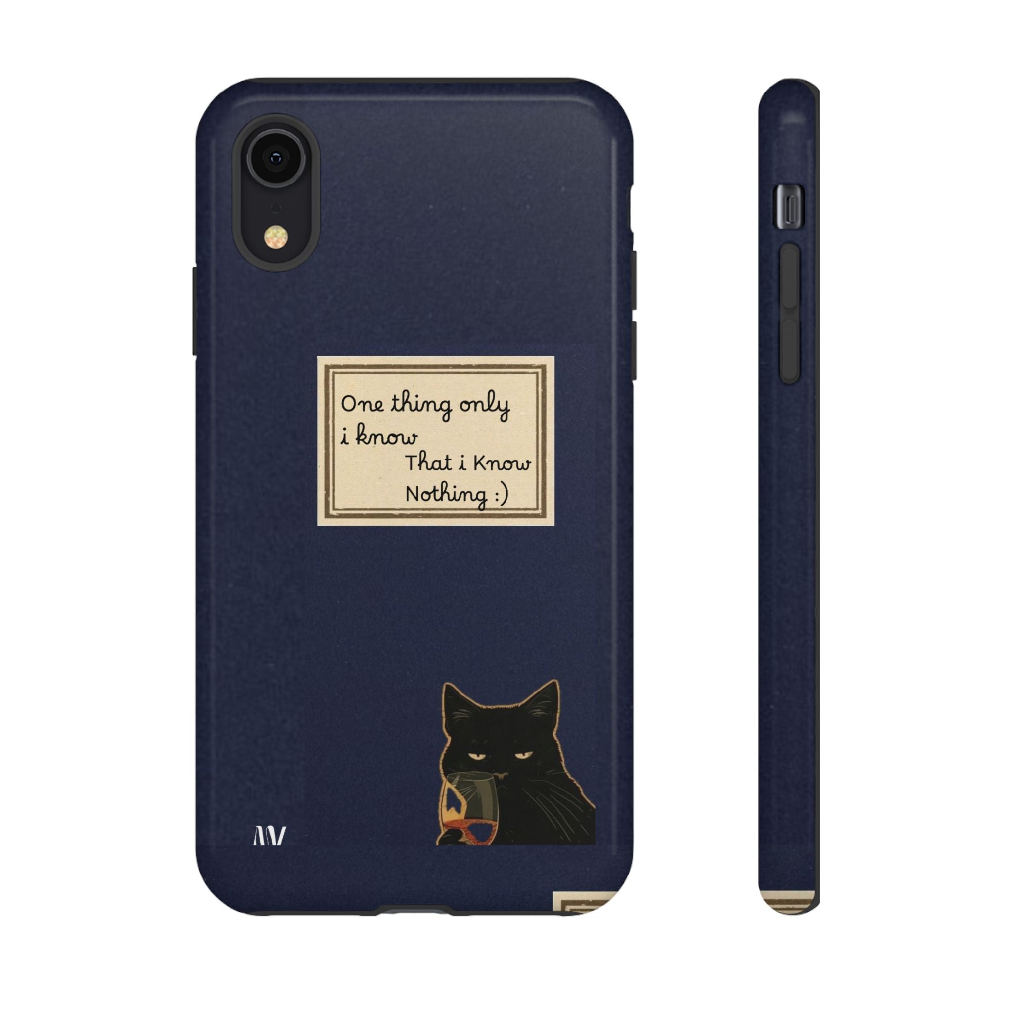 I KNOW | QUOTE STYLE | IPHONE | TOUGH CASE
