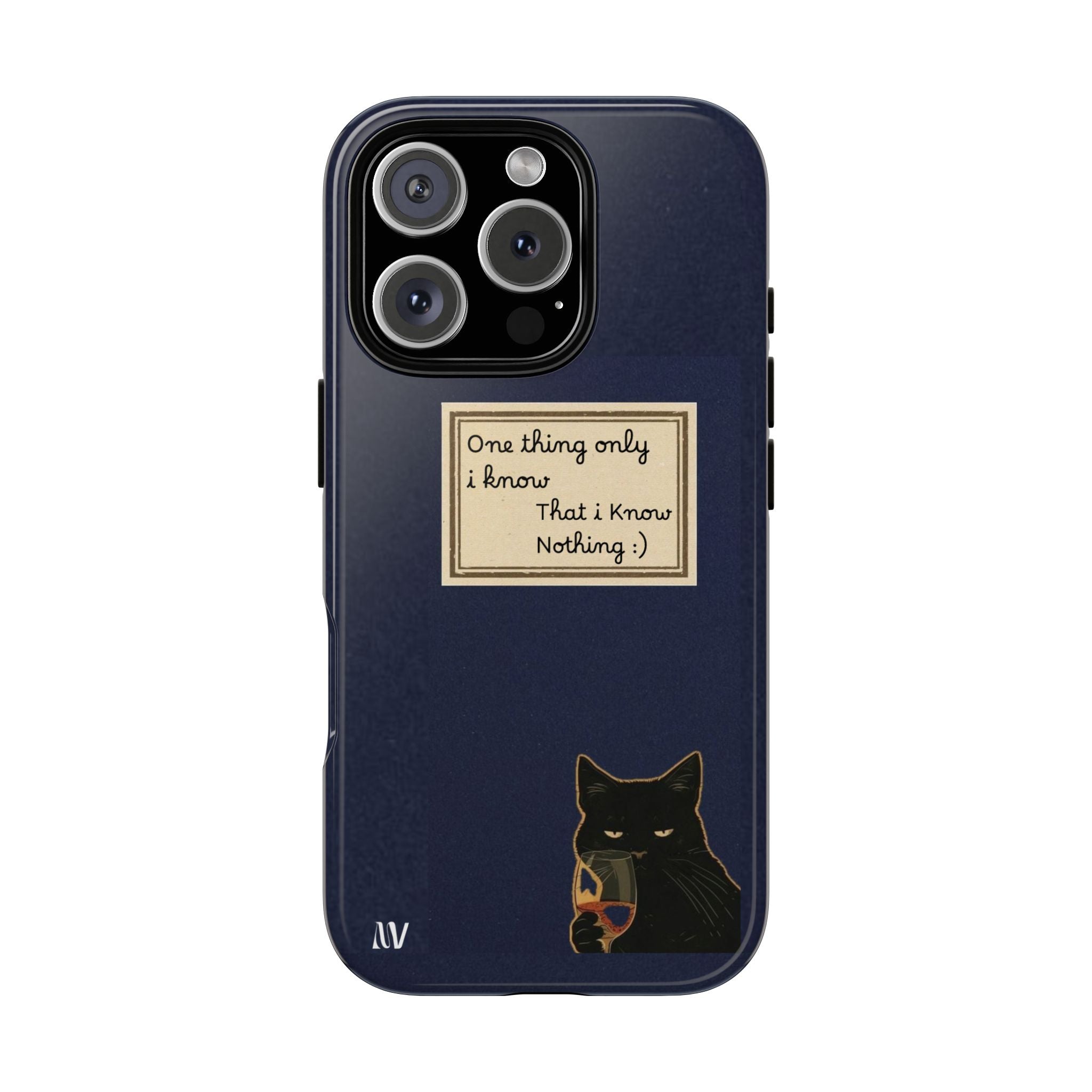 I KNOW | QUOTE STYLE | IPHONE | TOUGH CASE