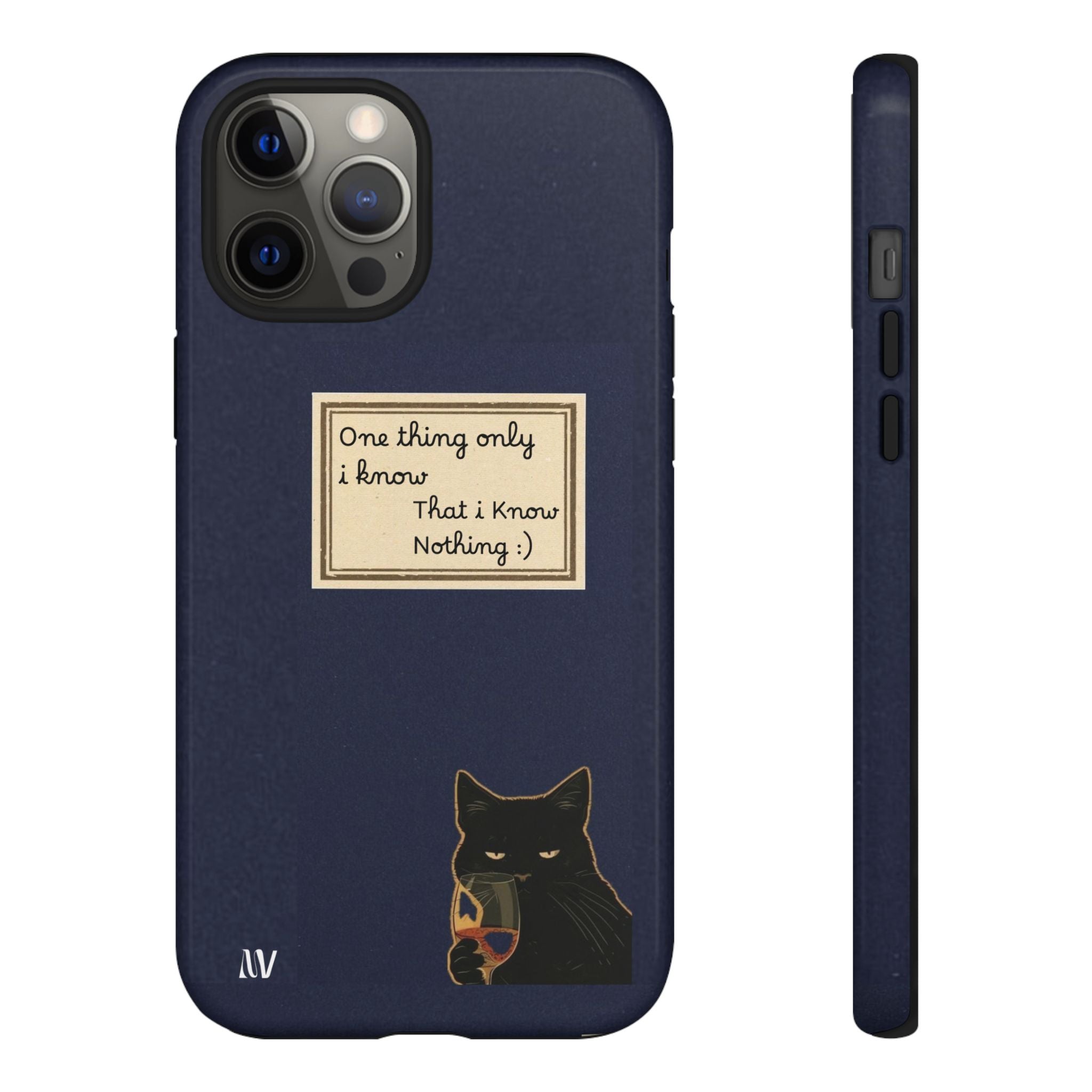 I KNOW | QUOTE STYLE | IPHONE | TOUGH CASE