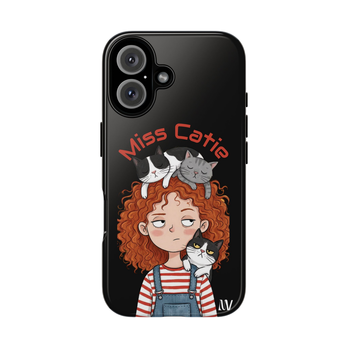 GATO • CARTOONIC STYLE • IPHONE • TOUGH CASE
