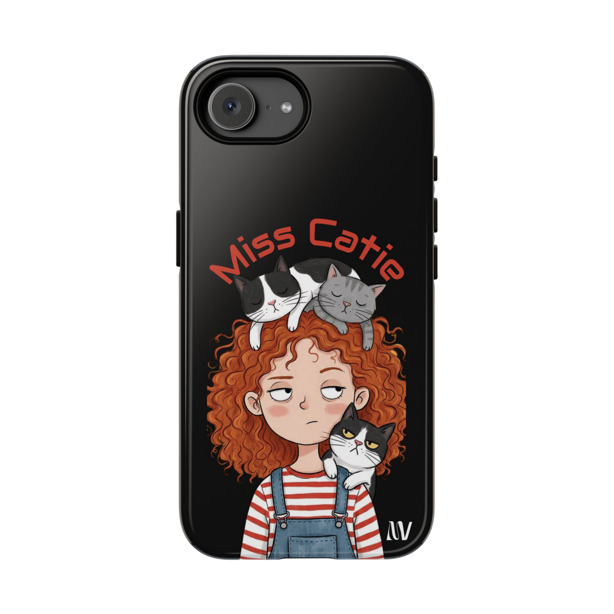 GATO • CARTOONIC STYLE • IPHONE • TOUGH CASE