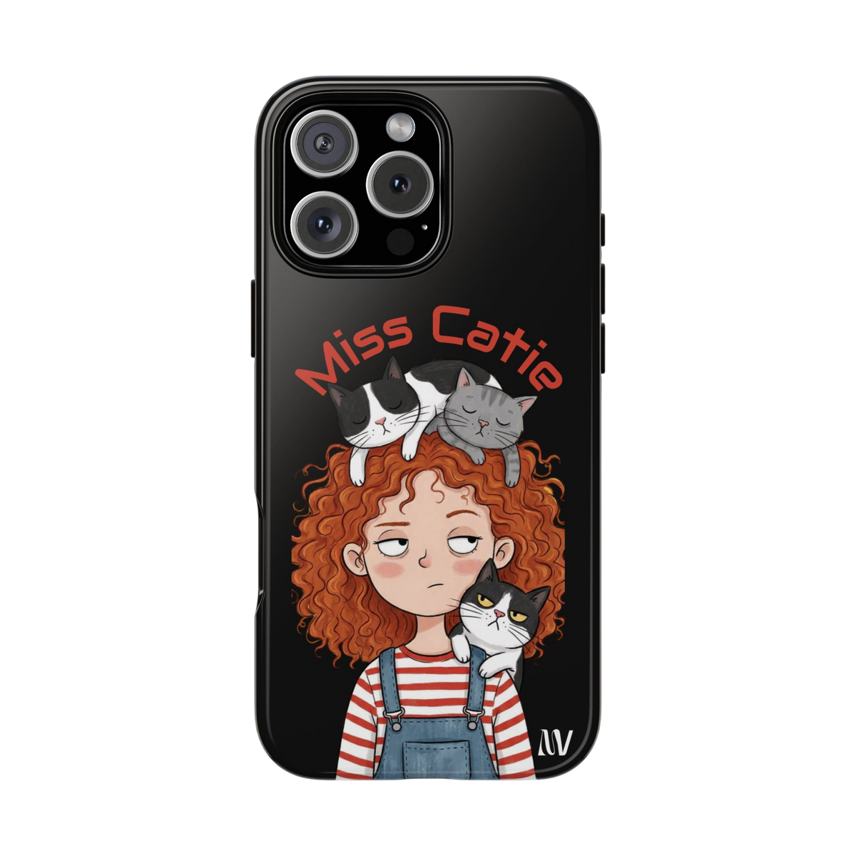 GATO • CARTOONIC STYLE • IPHONE • TOUGH CASE