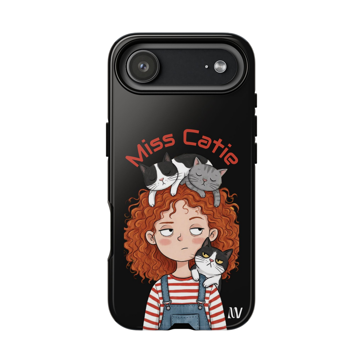 GATO • CARTOONIC STYLE • IPHONE • TOUGH CASE