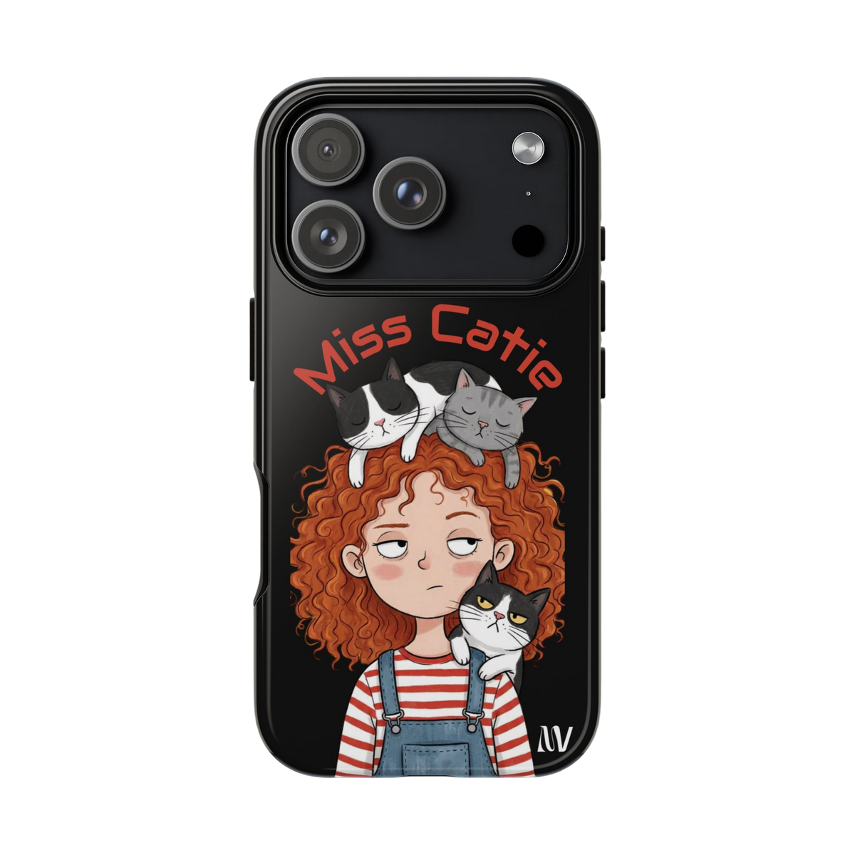 GATO • CARTOONIC STYLE • IPHONE • TOUGH CASE