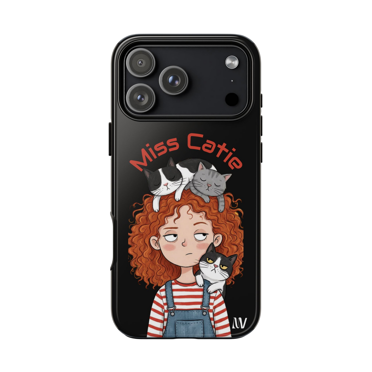 GATO • CARTOONIC STYLE • IPHONE • TOUGH CASE