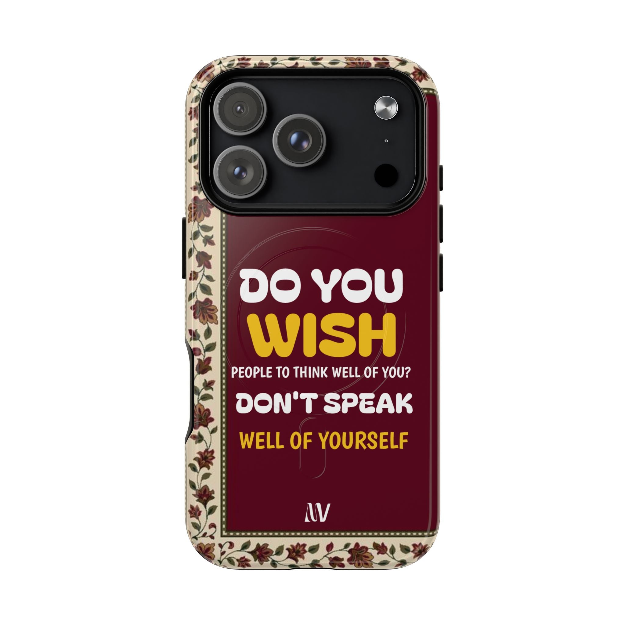 WISH | QUOTE STYLE | IPHONE | TOUGH MAGNETIC CASE