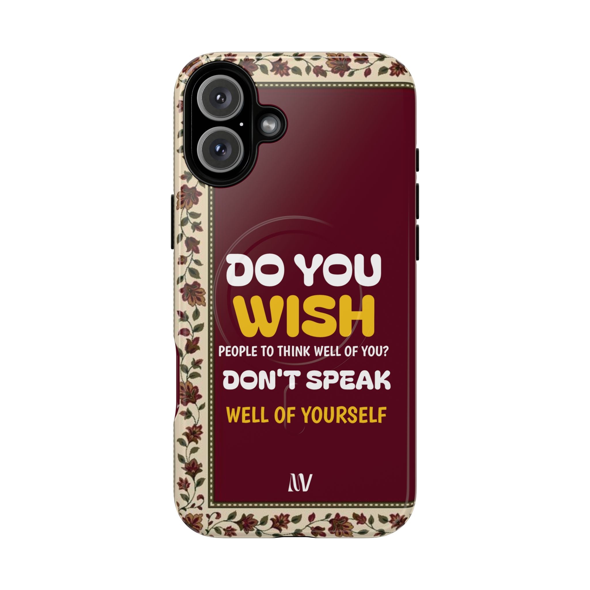 WISH | QUOTE STYLE | IPHONE | TOUGH MAGNETIC CASE