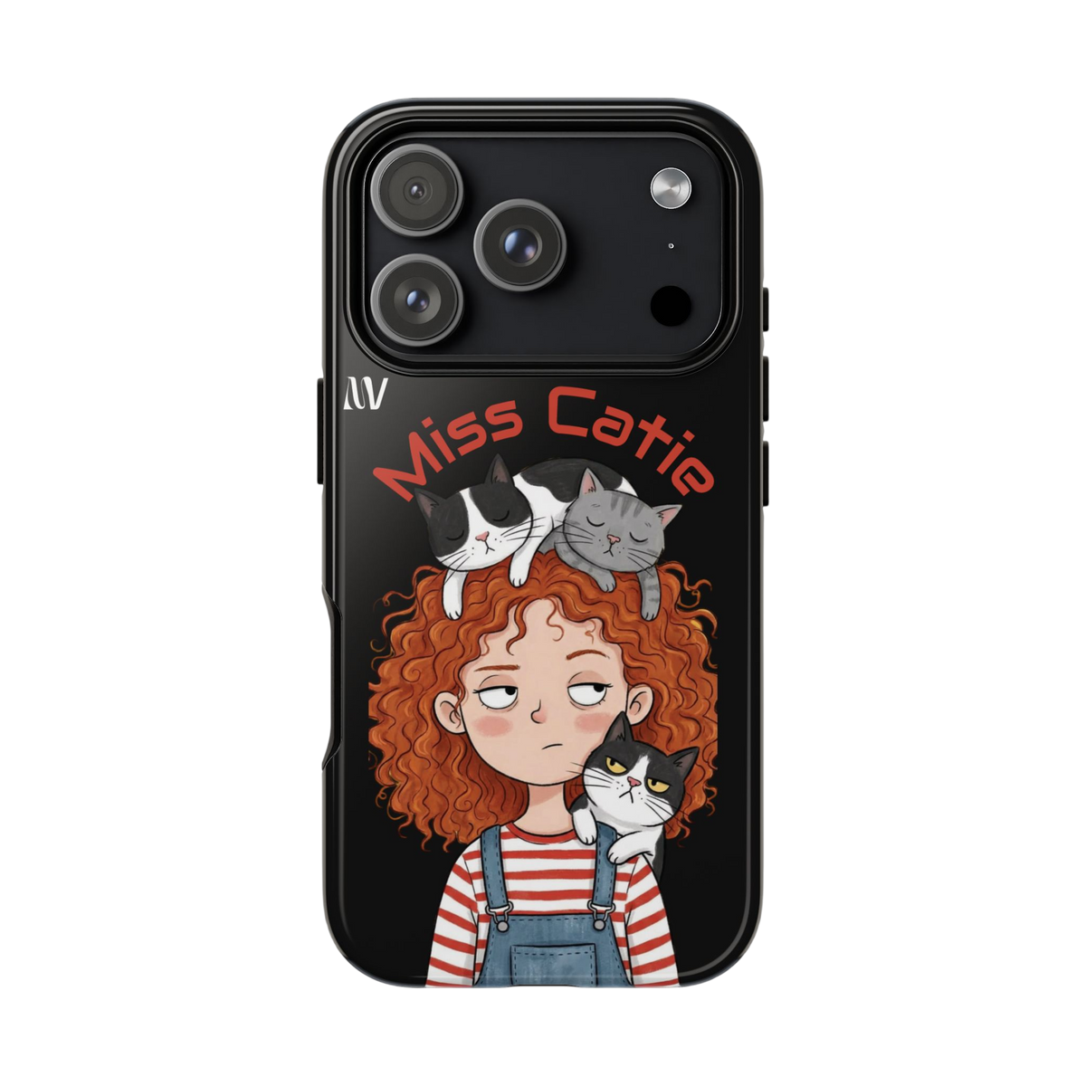 GATO • CARTOONIC STYLE • IPHONE • TOUGH CASE