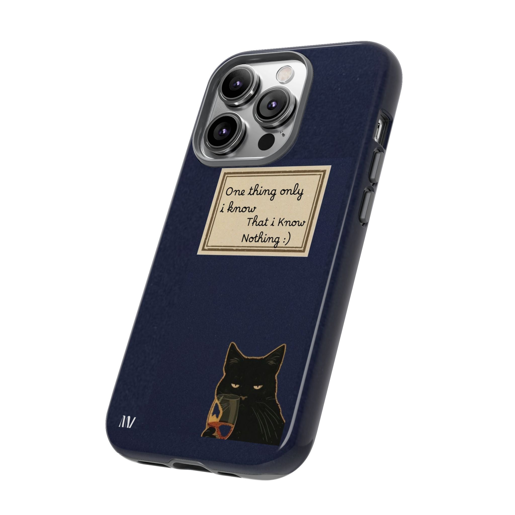 I KNOW | QUOTE STYLE | IPHONE | TOUGH CASE