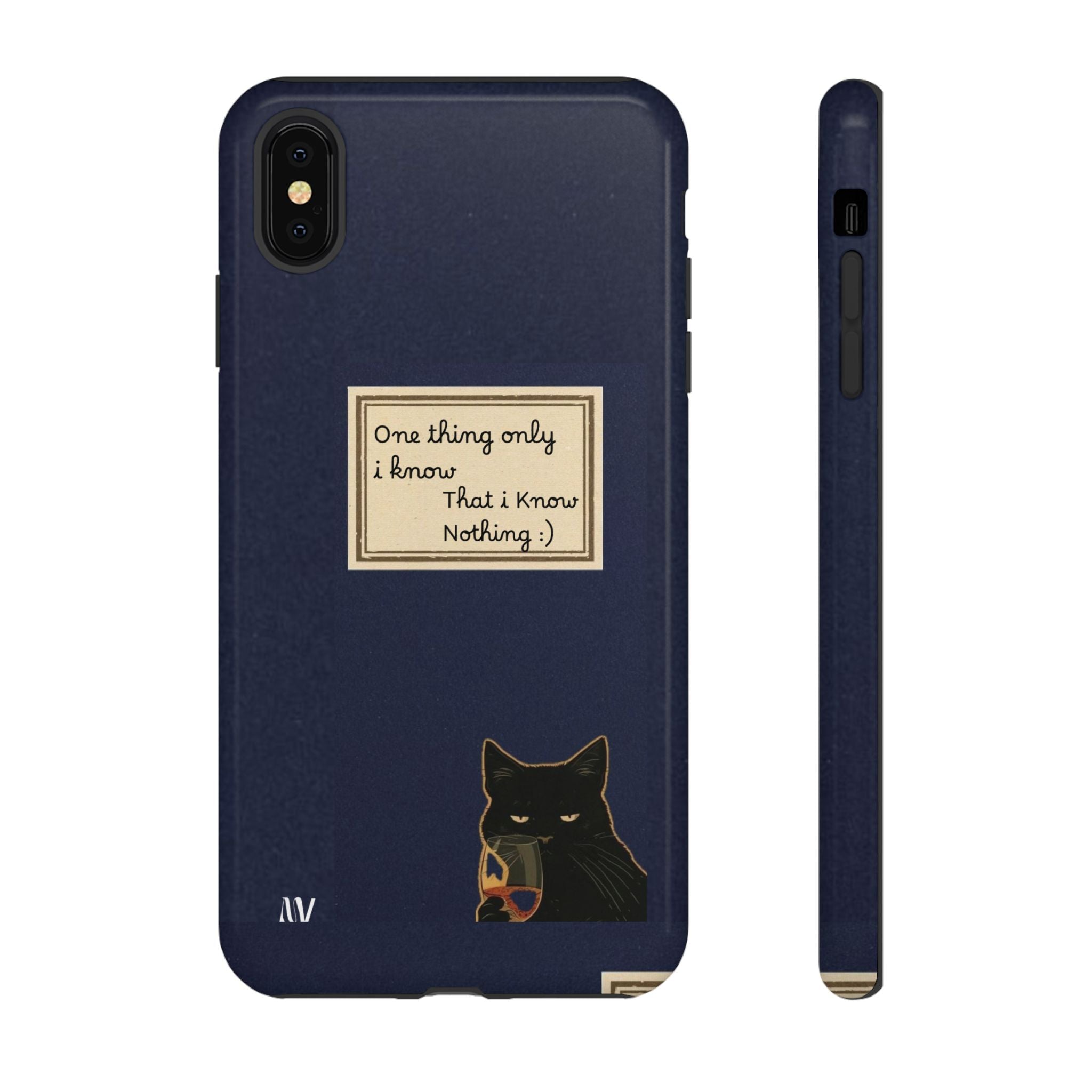 I KNOW | QUOTE STYLE | IPHONE | TOUGH CASE