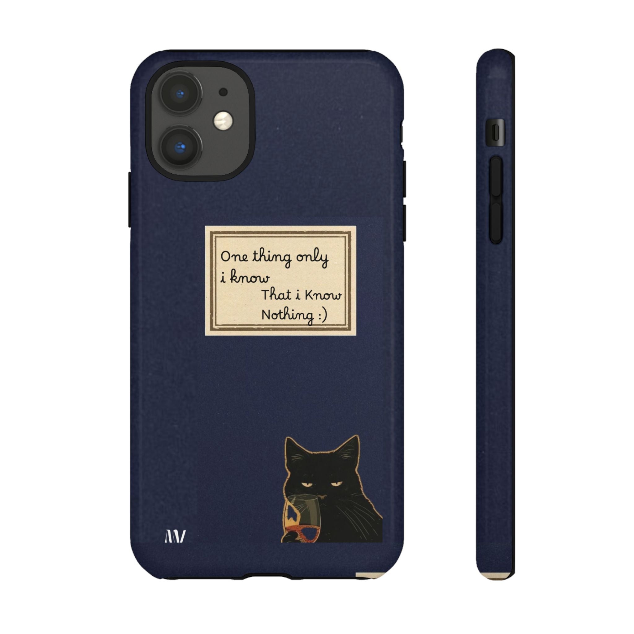 I KNOW | QUOTE STYLE | IPHONE | TOUGH CASE