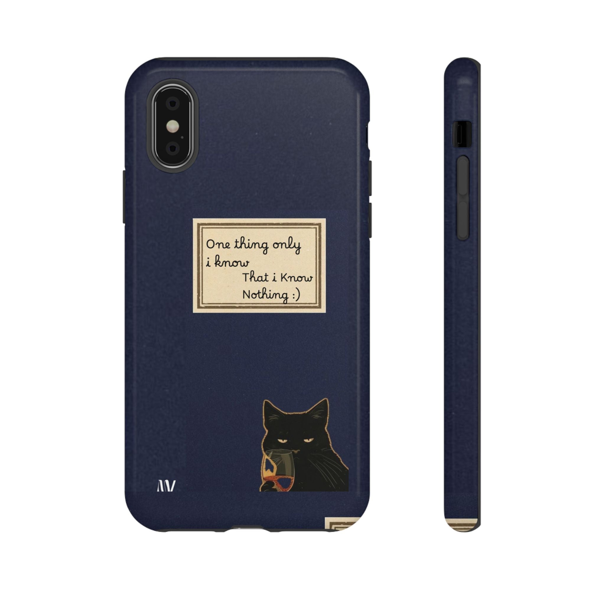 I KNOW | QUOTE STYLE | IPHONE | TOUGH CASE