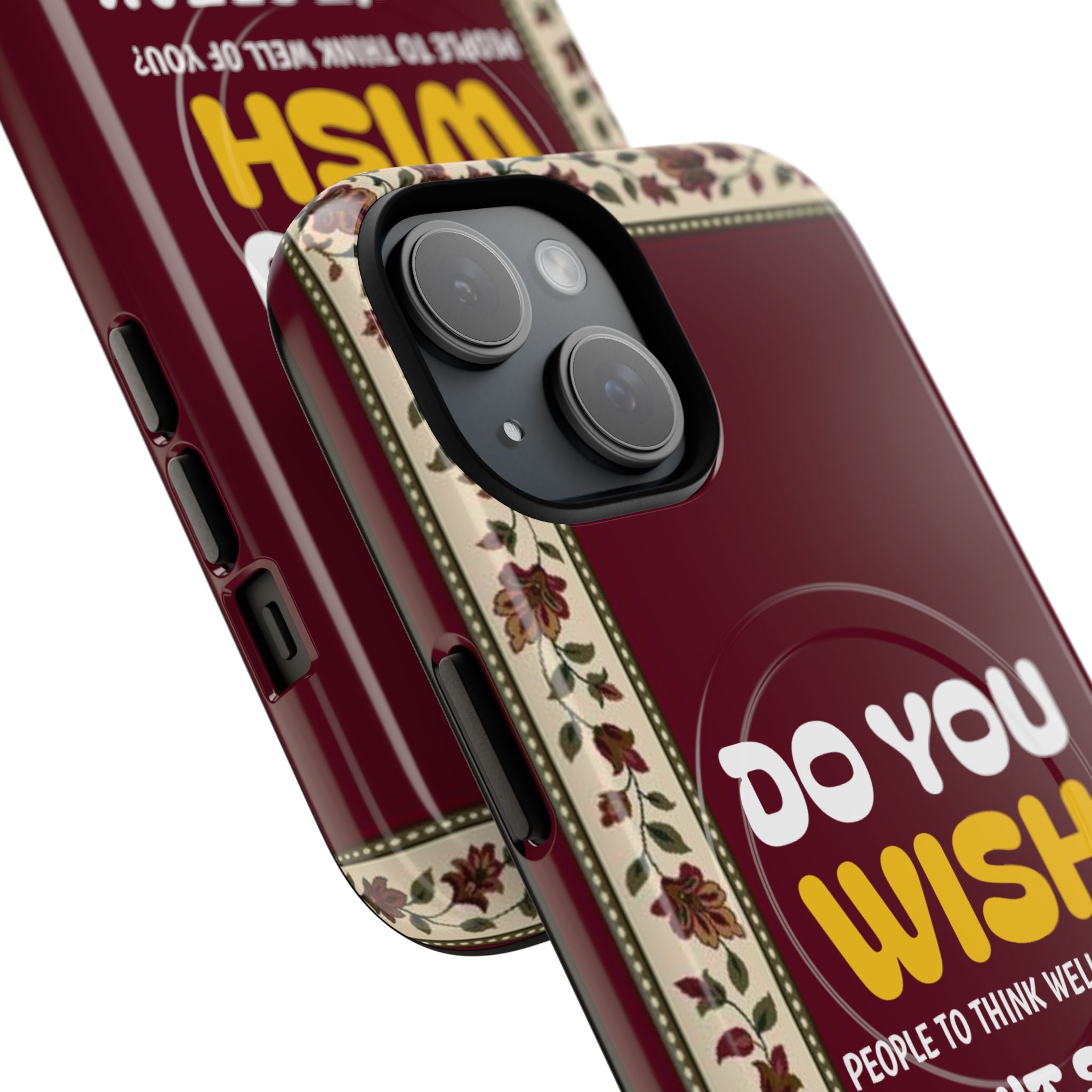 WISH | QUOTE STYLE | IPHONE | TOUGH MAGNETIC CASE