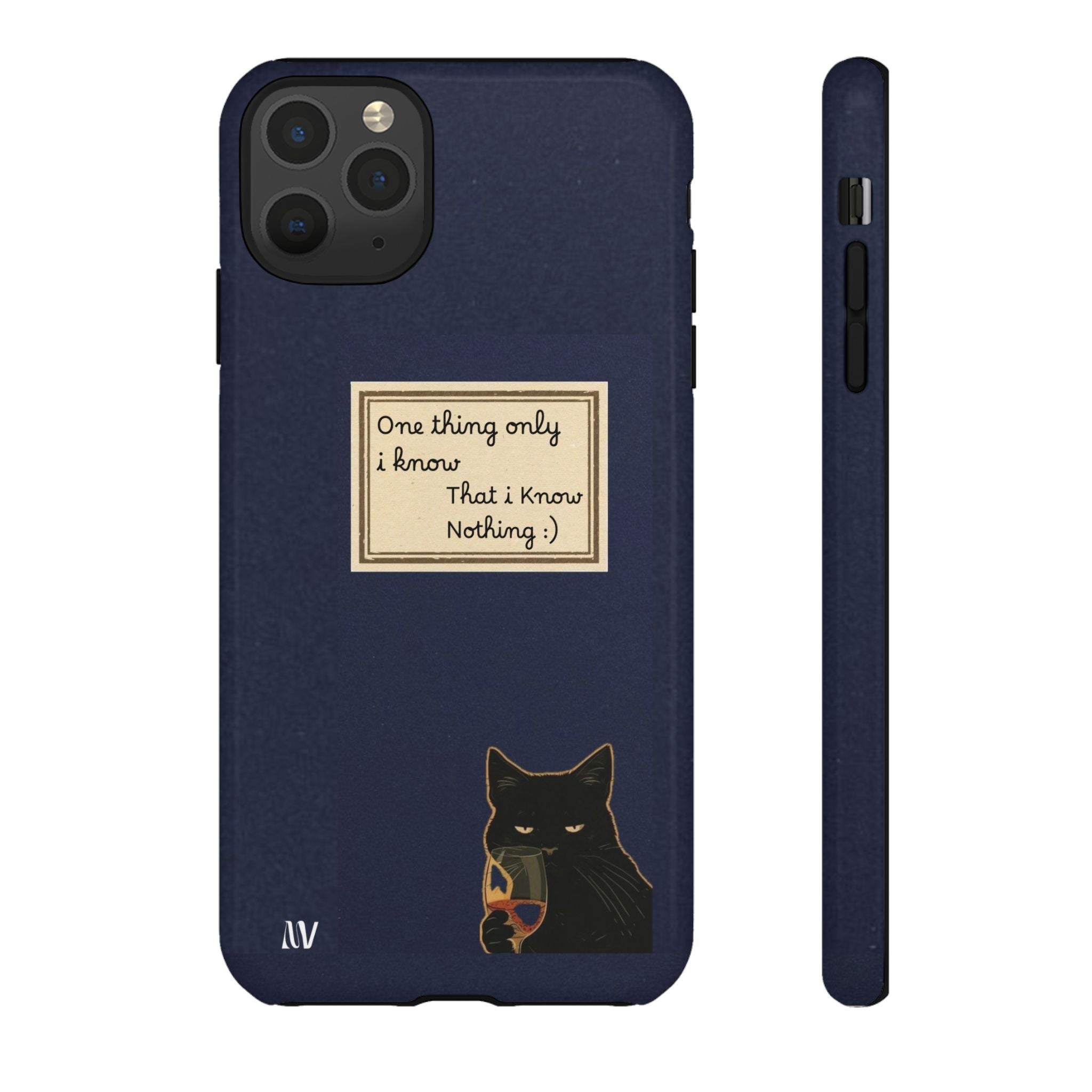 I KNOW | QUOTE STYLE | IPHONE | TOUGH CASE
