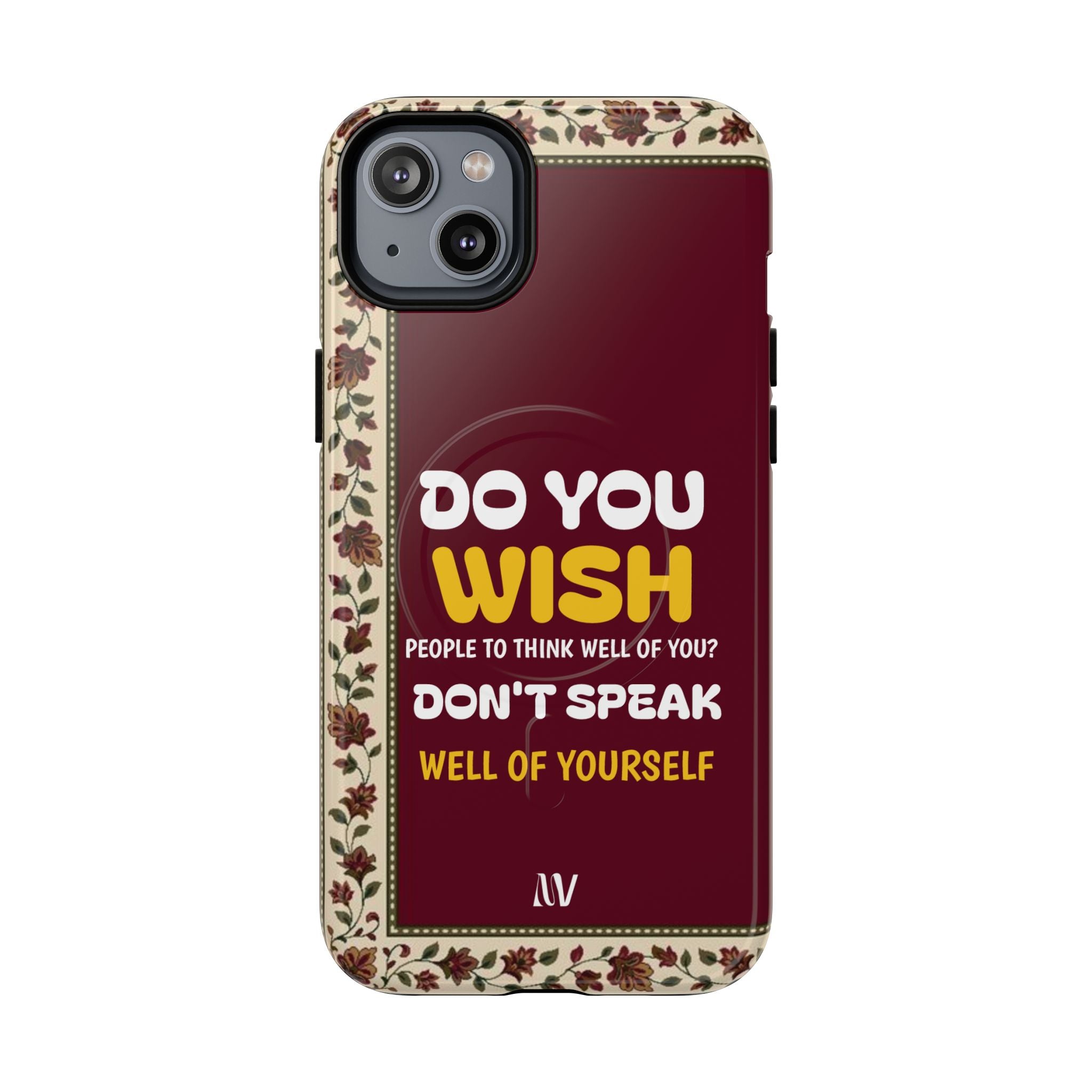 WISH | QUOTE STYLE | IPHONE | TOUGH MAGNETIC CASE