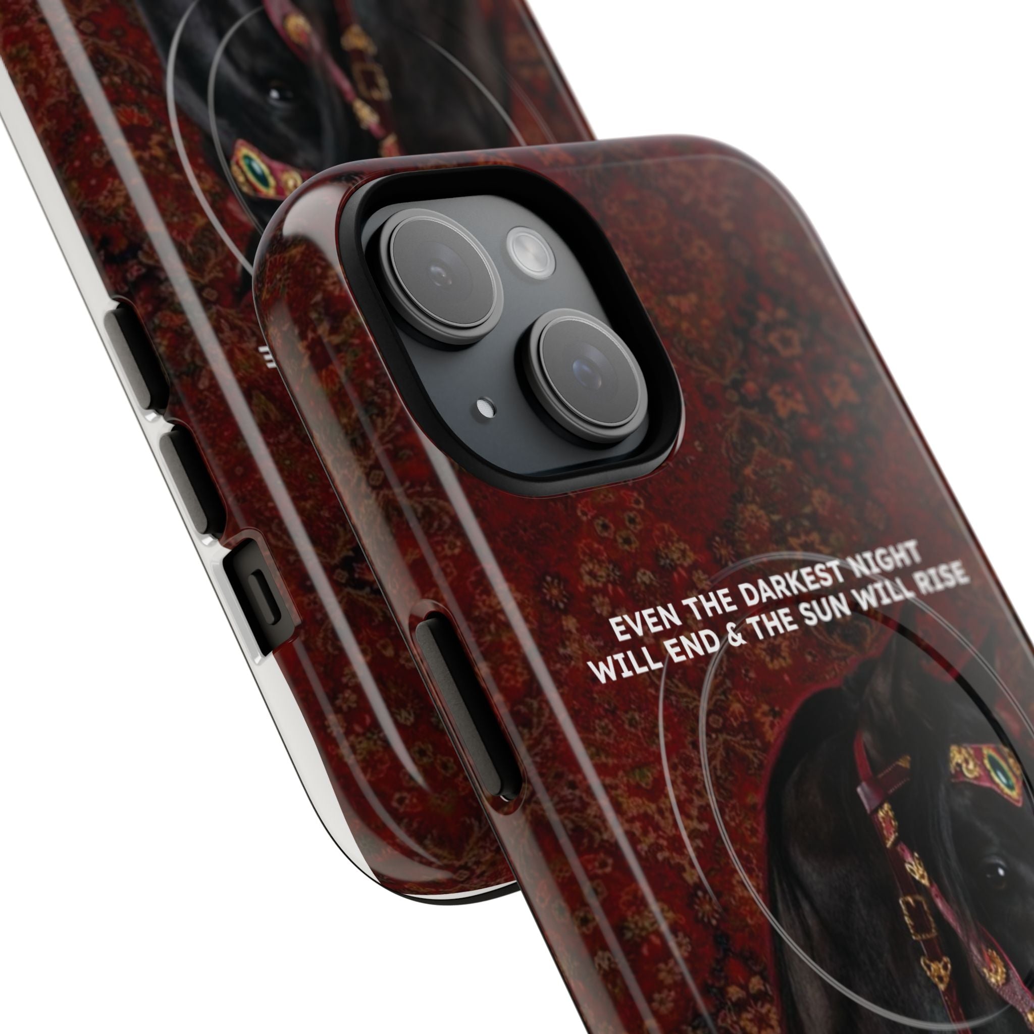 CONQUER | QUOTE STYLE | IPHONE | TOUGH MAGNETIC CASE