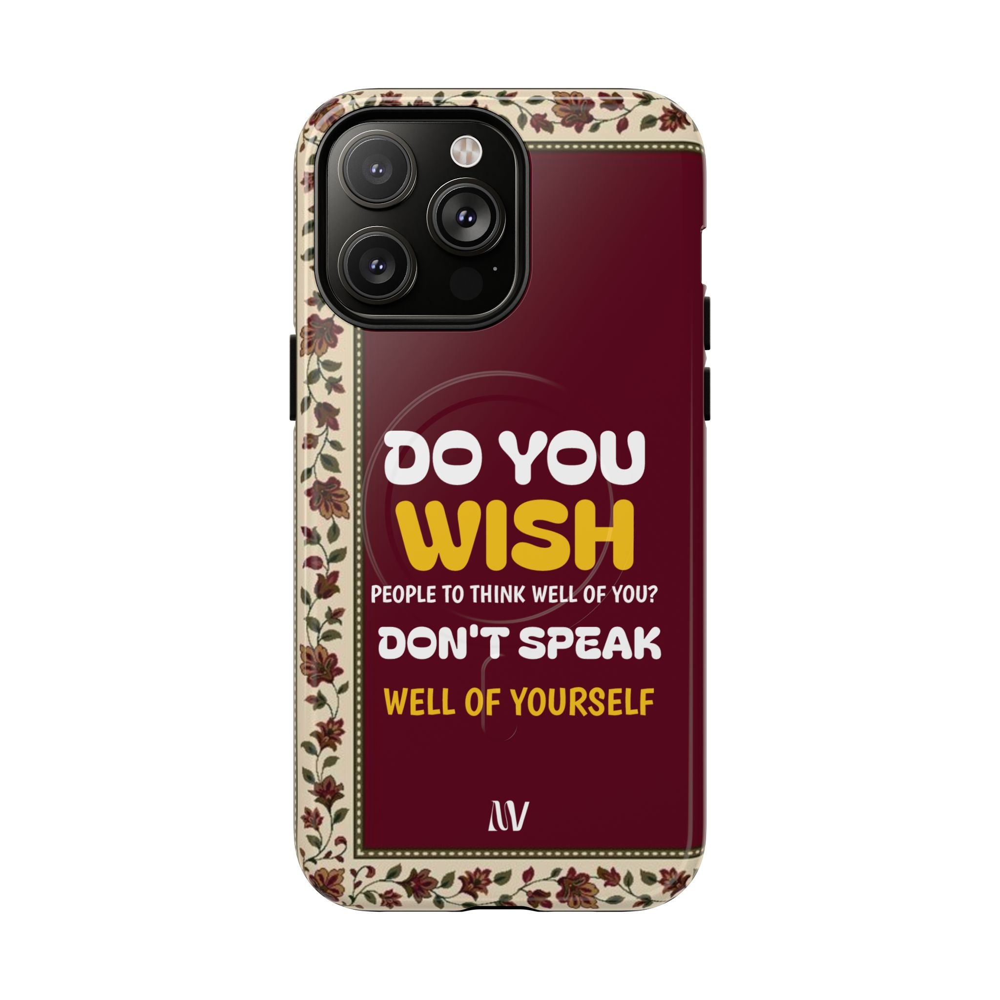 WISH | QUOTE STYLE | IPHONE | TOUGH MAGNETIC CASE
