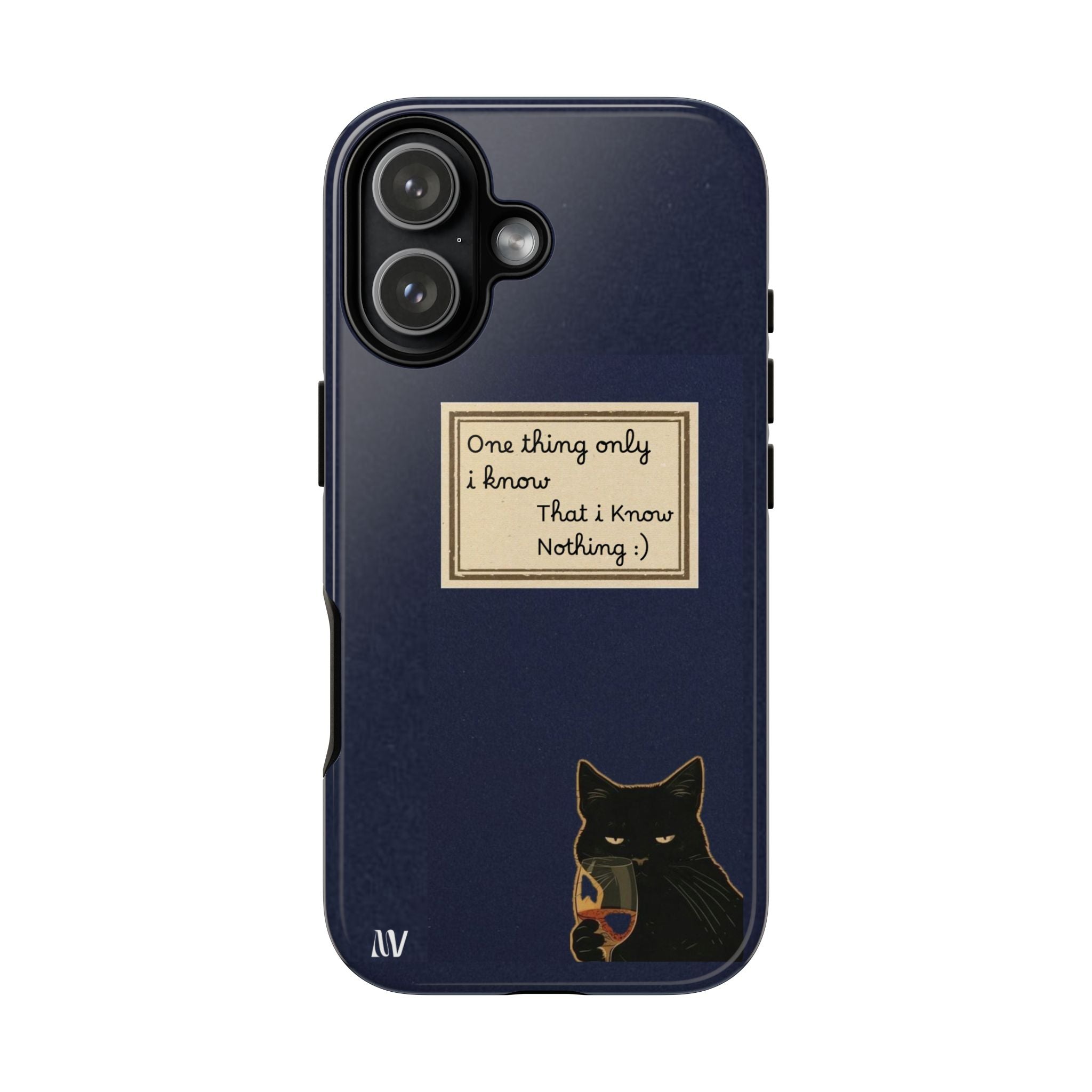 I KNOW | QUOTE STYLE | IPHONE | TOUGH CASE