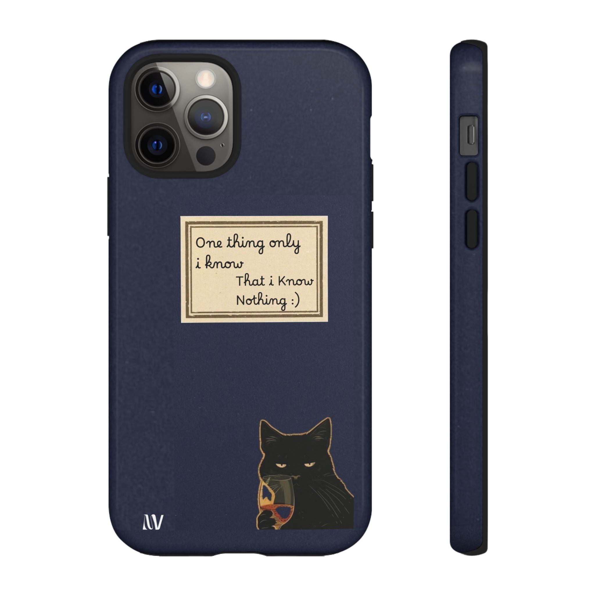 I KNOW | QUOTE STYLE | IPHONE | TOUGH CASE