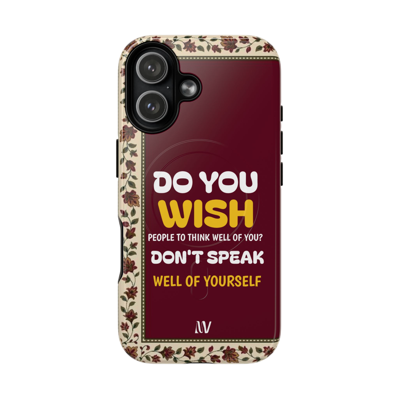 WISH | QUOTE STYLE | IPHONE | TOUGH MAGNETIC CASE