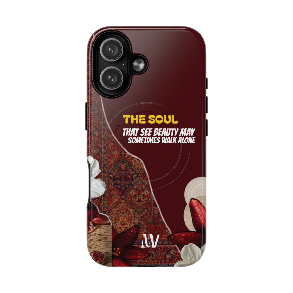 THE SOUL • QUOTE STYLE • IPHONE • TOUGH MAGNETIC CASE