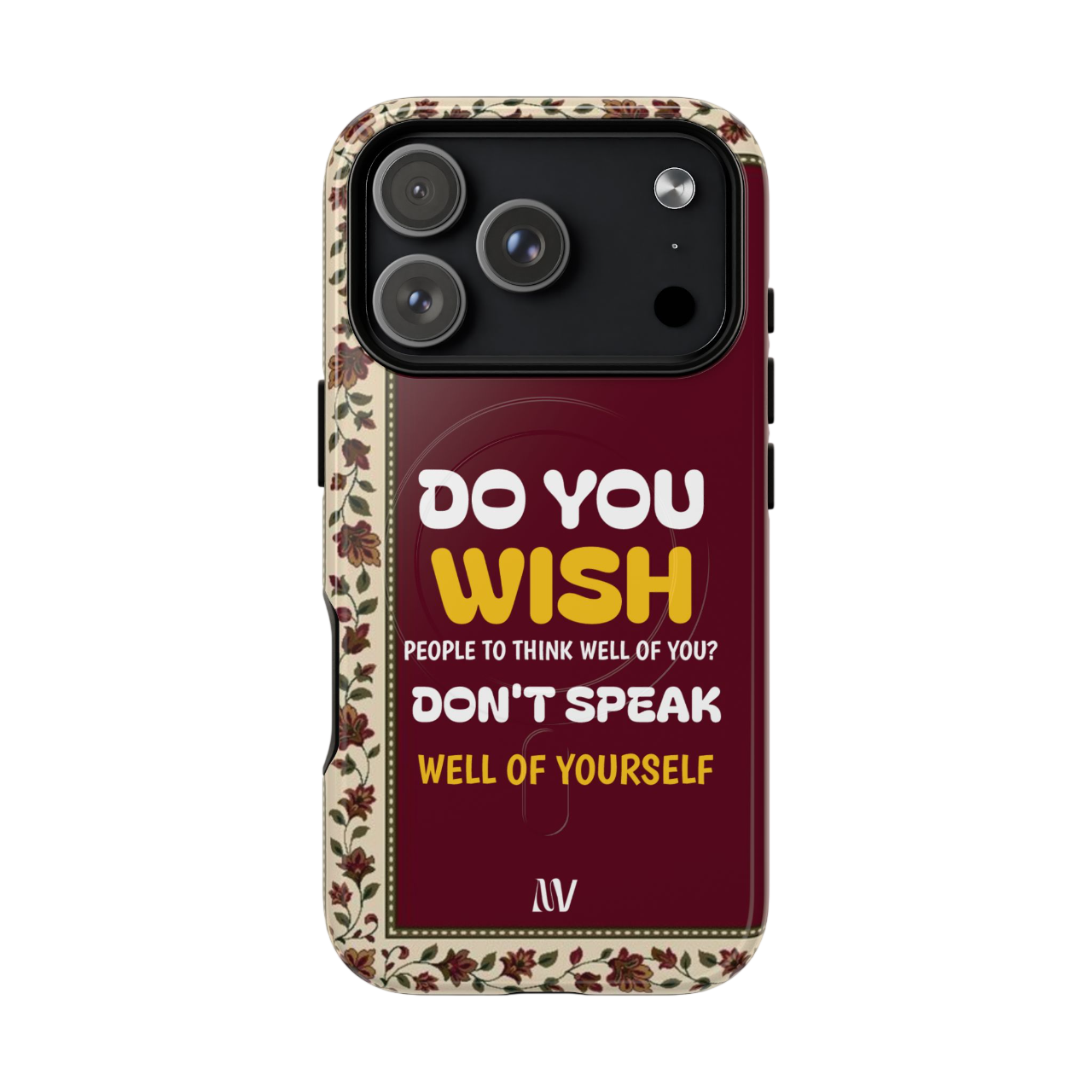 WISH | QUOTE STYLE | IPHONE | TOUGH MAGNETIC CASE