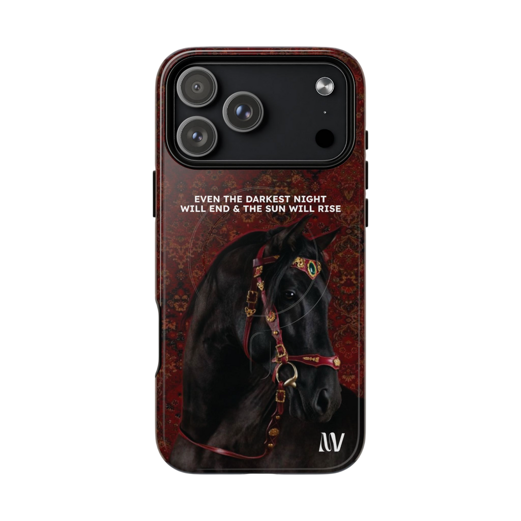 CONQUER • QUOTE STYLE • IPHONE • TOUGH MAGNETIC CASE