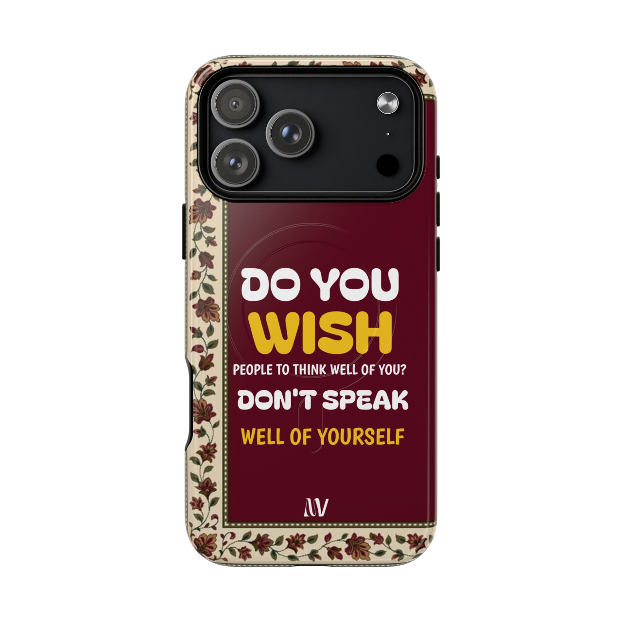 WISH | QUOTE STYLE | IPHONE | TOUGH MAGNETIC CASE