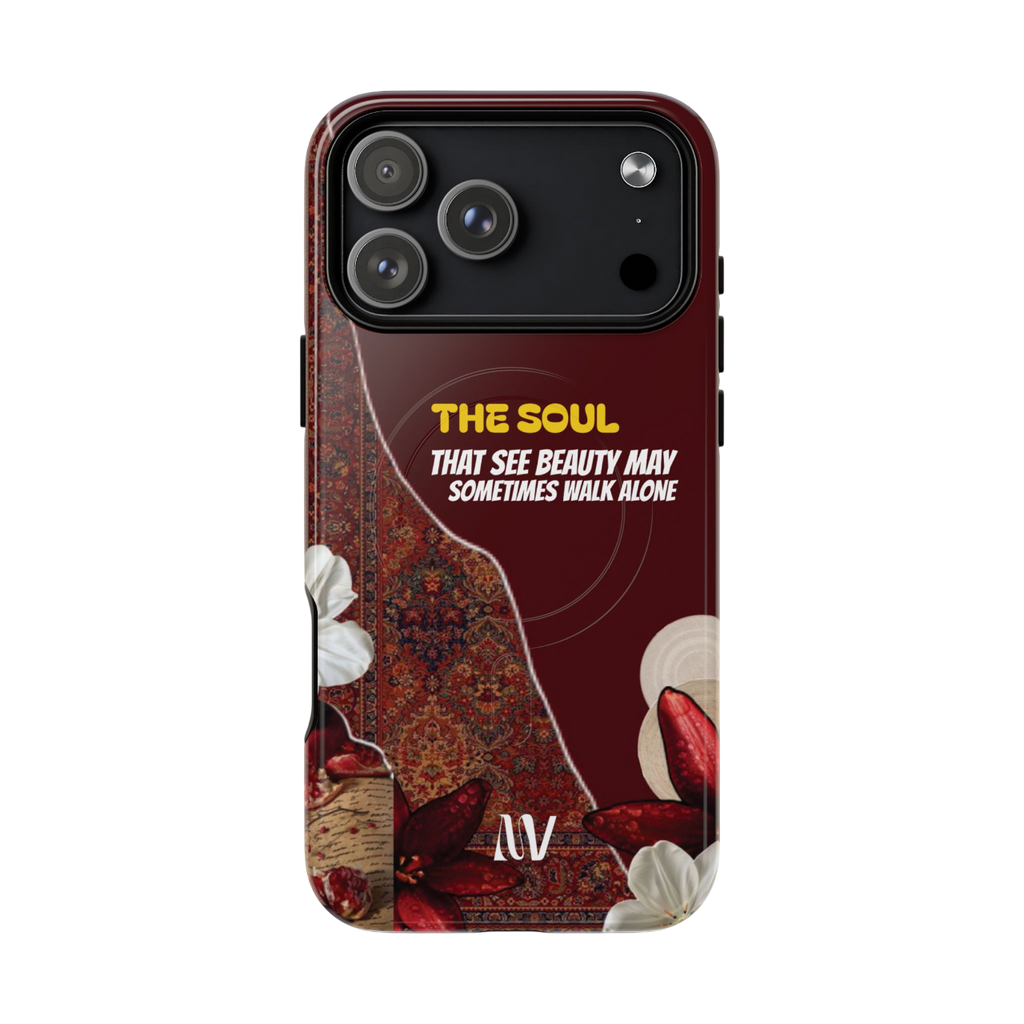 THE SOUL • QUOTE STYLE • IPHONE • TOUGH MAGNETIC CASE