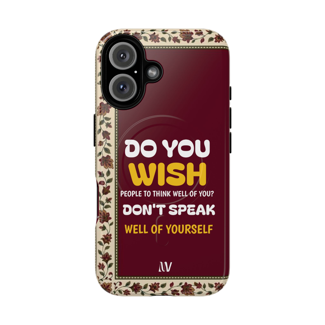WISH | QUOTE STYLE | IPHONE | TOUGH MAGNETIC CASE