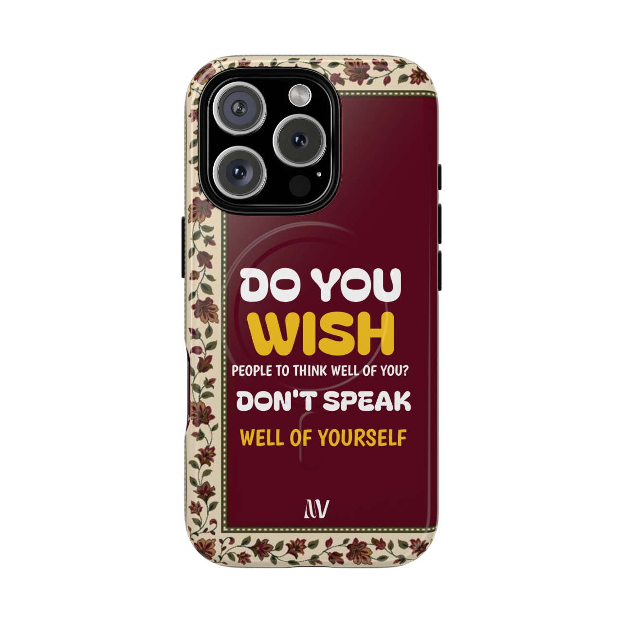 WISH | QUOTE STYLE | IPHONE | TOUGH MAGNETIC CASE