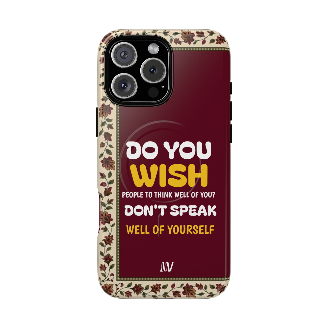 WISH | QUOTE STYLE | IPHONE | TOUGH MAGNETIC CASE