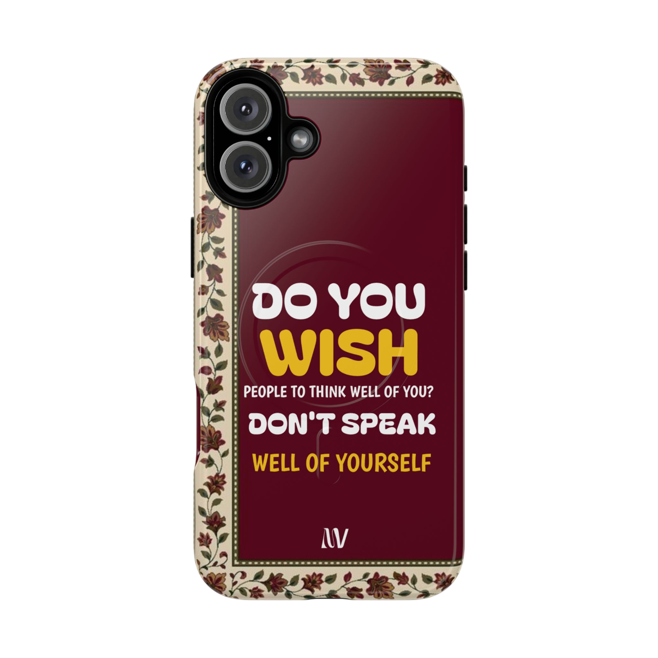 WISH | QUOTE STYLE | IPHONE | TOUGH MAGNETIC CASE