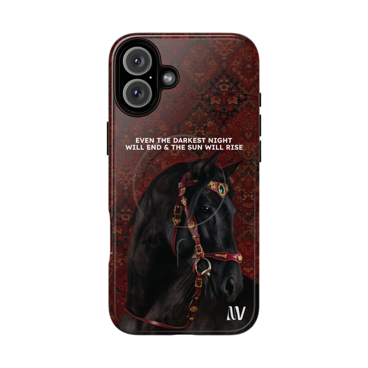 CONQUER | QUOTE STYLE | IPHONE | TOUGH MAGNETIC CASE