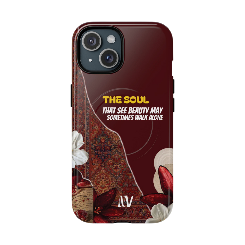 THE SOUL • QUOTE STYLE • IPHONE • TOUGH MAGNETIC CASE
