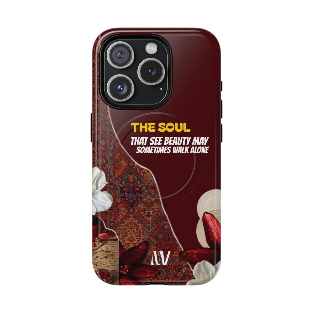 THE SOUL • QUOTE STYLE • IPHONE • TOUGH MAGNETIC CASE