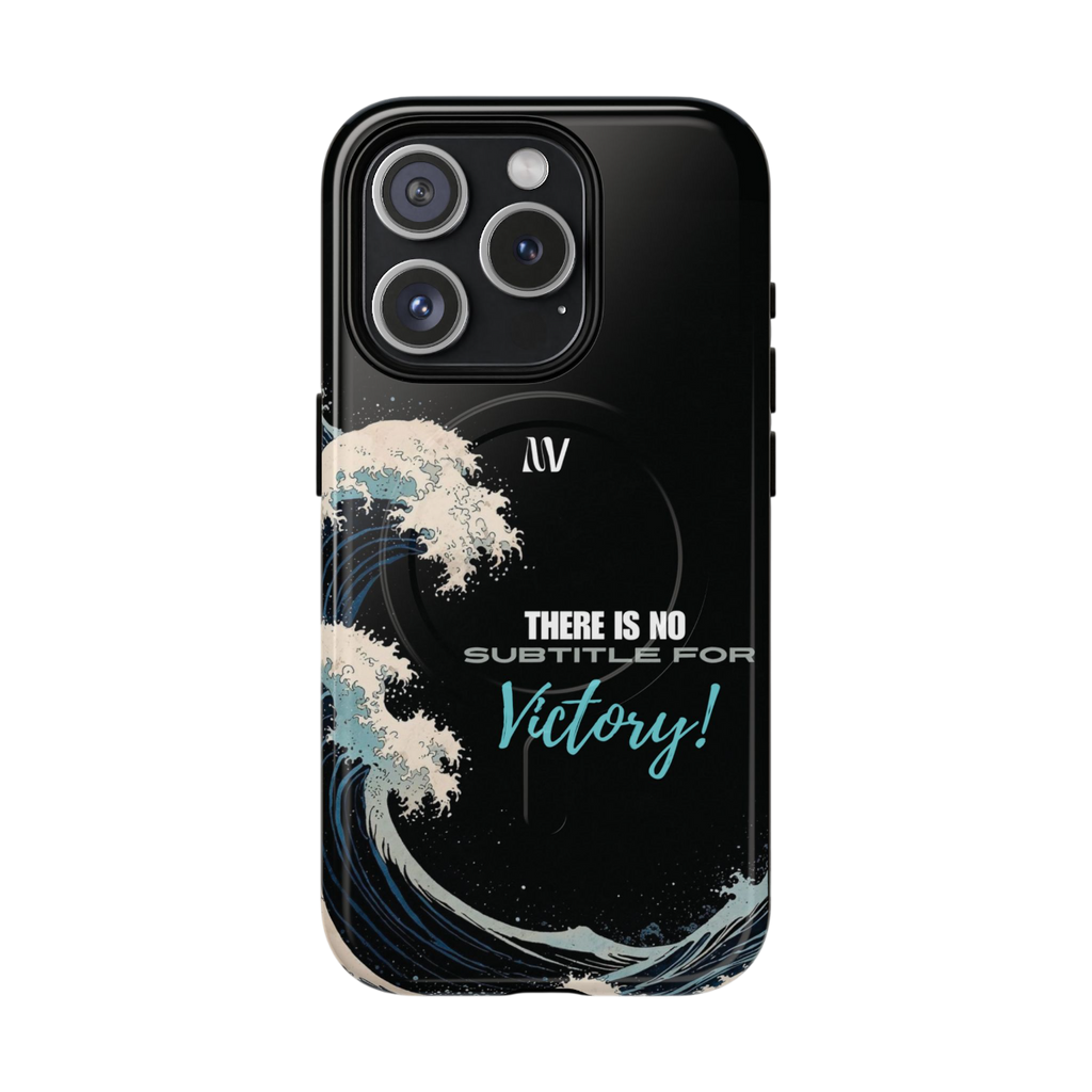 VICTORY • QUOTE STYLE • IPHONE • TOUGH MAGNETIC CASE