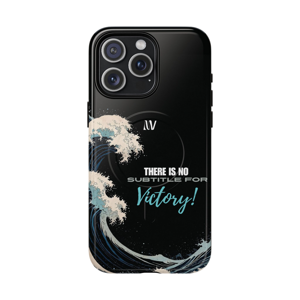 VICTORY • QUOTE STYLE • IPHONE • TOUGH MAGNETIC CASE