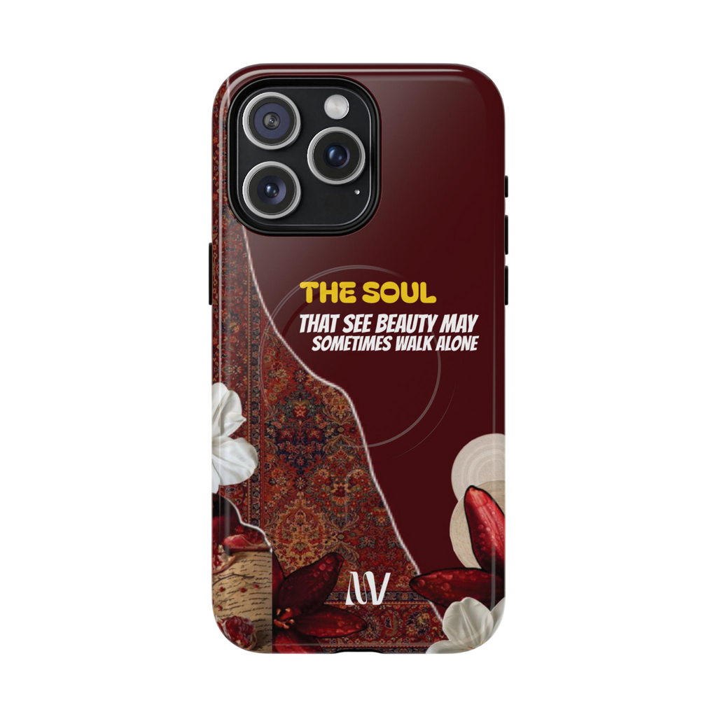 THE SOUL • QUOTE STYLE • IPHONE • TOUGH MAGNETIC CASE