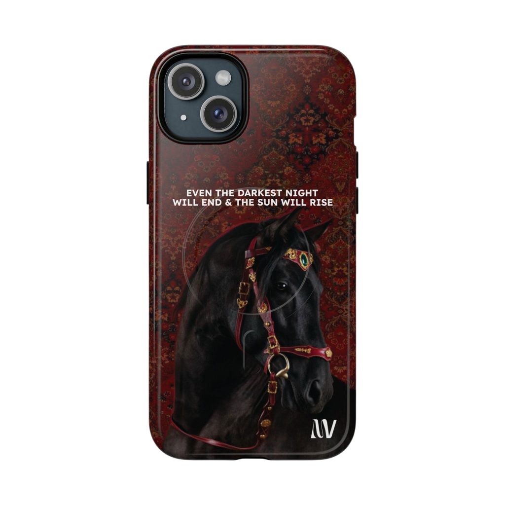 CONQUER • QUOTE STYLE • IPHONE • TOUGH MAGNETIC CASE