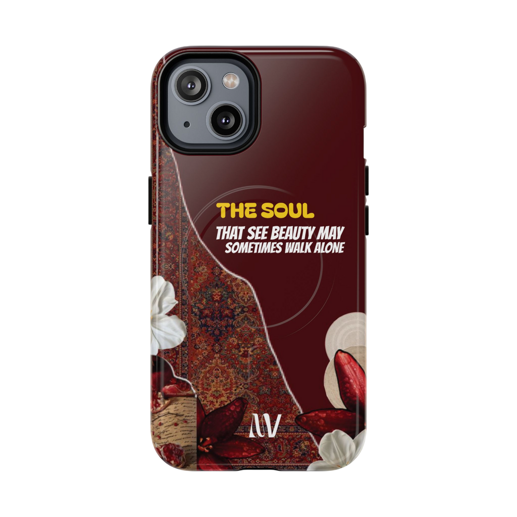 THE SOUL • QUOTE STYLE • IPHONE • TOUGH MAGNETIC CASE
