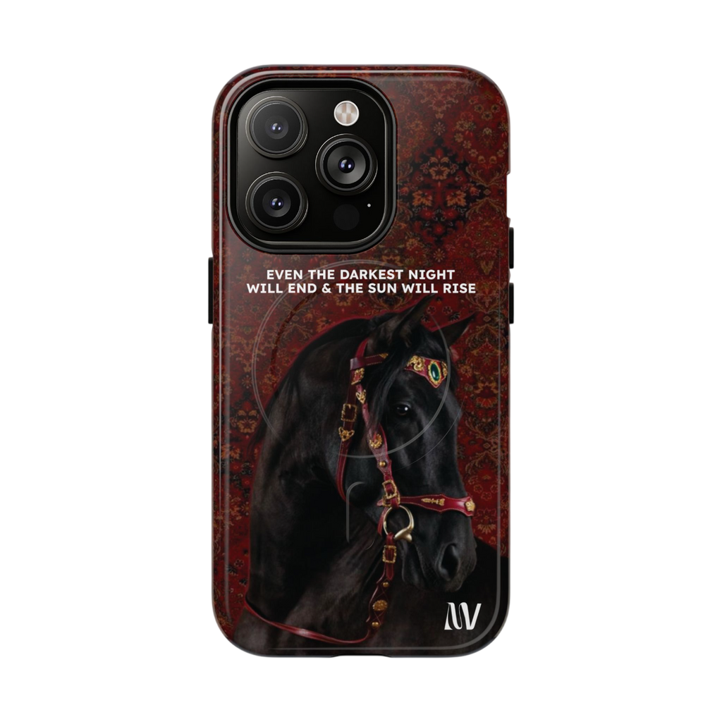 CONQUER • QUOTE STYLE • IPHONE • TOUGH MAGNETIC CASE