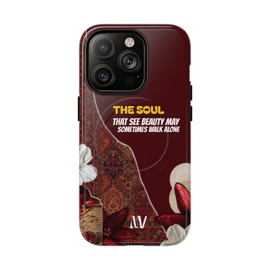 THE SOUL • QUOTE STYLE • IPHONE • TOUGH MAGNETIC CASE
